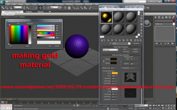 Creation of 24CT Titleist (golfball): Step 6